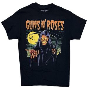 New Uo Guns N' Roses Grim Reaper Surf T-Shirt Dress O